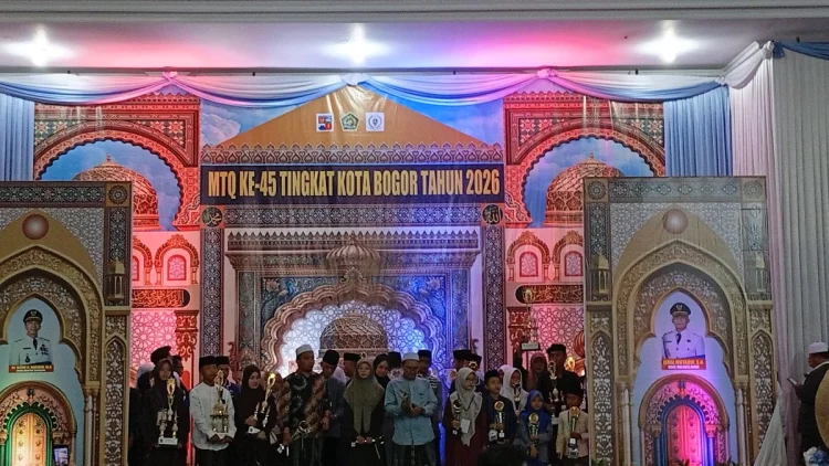 MTQ Kota Bogor ke-45 Ditutup, 58 Juara Siap Jadi Wakil di MTQ Jabar 2027