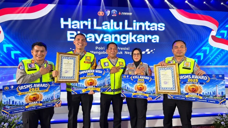 Ditlantas Polda Jabar Raih Lima Penghargaan Nasional dari Korlantas