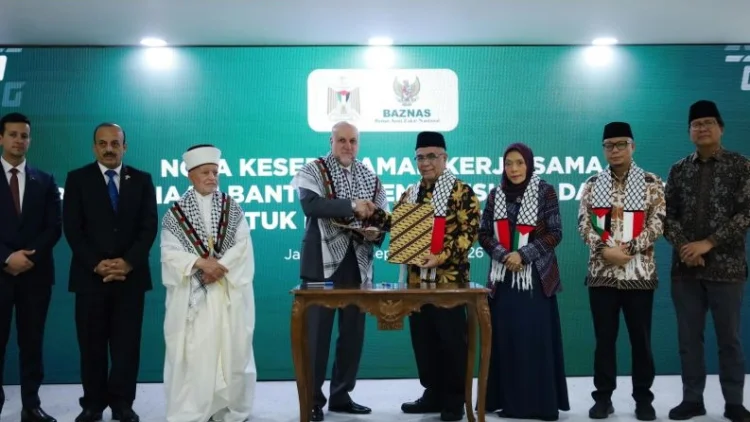 Baznas-Komite Bantuan Kepresidenan Palestina Perkuat Penyaluran Bantuan Kemanusiaan