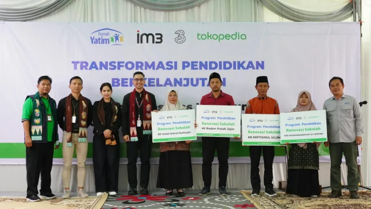 Rumah Yatim, Tokopedia dan Indosat Renovasi Empat Madrasah di Jawa Timur