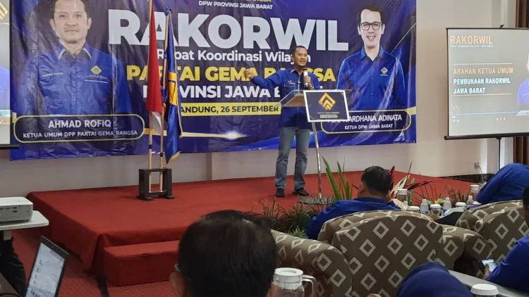 Rakerwil di Bandung, Gema Bangsa Susun Strategi Politik Menuju Pemilu 2029