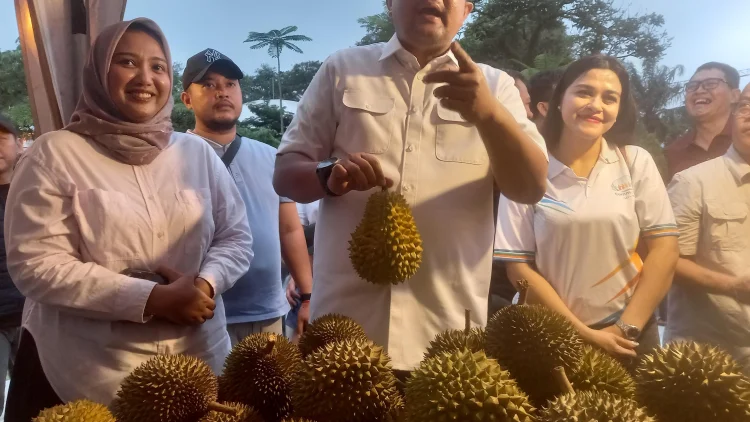 Festival Durian di Sentul, Rudy Susmanto Dorong Durian Bogor Tembus Pasar Global