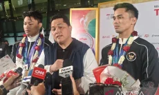 Menpora Erick Thohir Minta Atlet Simpan Bonus Asian Games untuk Masa Depan
