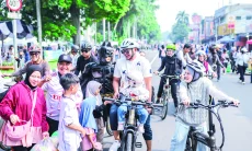 Akses Jemaat Gereja Dijaga Selama CFD Berlangsung