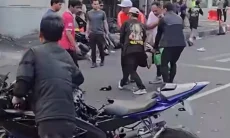 Sunmori Berujung Petaka, Motor Sport Tabrak Ojol di Senayan