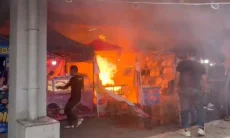 Stan Kuliner Tasik October Festival Terbakar, Satu Orang Luka Bakar