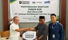 Askrindo Syariah Gali Sumur Bor untuk 400 KK di Cililin KBB
