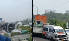 Tabrakan Beruntun di Tol Cipularang KM 92 Libatkan Lebih dari 10 Kendaraan