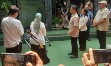 Dampingi Menko PMK, Bupati Rudy Susmanto Dukung Tambahan Smartboard dari Pusat