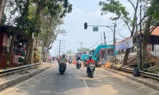 Antisipasi Banjir, Drainase di Jalan Raden Demang Hardjakusumah Cimahi Diperbaiki