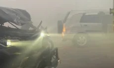 Kabut Asap Pekat Karhutla Pemicu Kecelakaan Beruntun di Jalan Gubernur Syarkawi