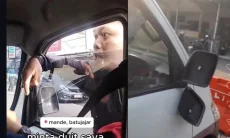 Viral Video Pemalakan di Mande Batujajar, Pelaku Ngamuk Hantam Spion Mobil
