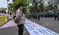 2 Tahun Prabowo-Gibran, Mahasiswa Unpas Bawa Panca Cipta