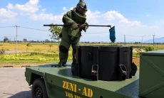 Yonzipur 9 Kostrad Gelar Simulasi Penjinakan Bahan Peledak di Stasiun Whoosh Tegallua