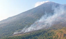 Terjadi Kebakaran Hutan di Gunung Ciremai, Api Belum Padam hingga Pagi Ini