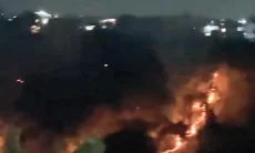 Kebakaran Kebun Bambu Cigugur Girang KBB, 2 Hektare Lahan Royal City View Terbakar