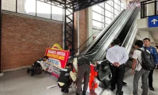 Eskalator Skybridge Mulai Dibenahi: Empat Bulan Mati Kini Diperbaiki