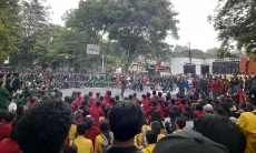 Kembali Geruduk DPRD Jabar, Mahasiswa Ancam Gelar Aksi Lebih Besar