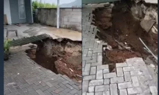 Longsor di Perumahan Buana Flamingo Cimahi, Jalan Ambles dan Bangunan Retak