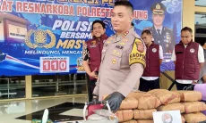 Polresta Bandung Bekuk Pengedar Ganja 12 Kg di Dayeuhkolot, Pasokannya Asal Medan