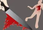 Sadis! Pria Karawang Ini Gorok Leher Istri di Depan Anaknya