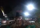 Crane Proyek Tol BORR Seksi IIIa Patah