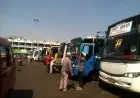 Belasan Ribu Pemudik Kembali ke Bekasi Gunakan Transportasi Massal