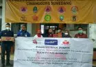 Ketika Ibu-ibu Paguyuban PIMTI Bantu Korban Longsor Sukabumi