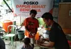 Askar Kauny Bangun Dapur Umum Bagi Korban Gempa Mamuju