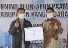 Gubernur Jabar Soft Opening Alun-alun Paamprokan di Kabupaten Pangandaran