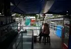 Foto: Teras Cihampelas Terbengkalai Ditinggal Pedagang