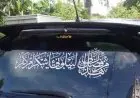 Stiker Doa atau Jimat di Kendaraan?