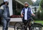 Yana Ajak Pesepeda Tertib Berlalu Lintas dan Patuhi Protokol Kesehatan