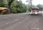 Jalan Nasional di Cianjur Banyak Lubang yang Sebabkan Kecelakaan Tunggal