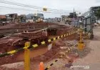 Pembangunan Jalan Lintas Bawah Cibitung Baru 20 Persen