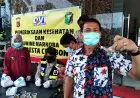 Puluhan Personel Polresta Cirebon Jalani Tes Urine