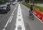 Jalur Sepeda Permanen di Sudirman-Thamrin Ditargetkan Maret 2021