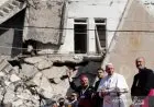 Paus Fransiskus Mendarat di Mosul Irak Utara