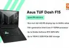 ASUS Rilis Laptop Gaming TUF Dash F15