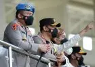 Kapolri Sidak Pertandingan Sepak Bola Piala Menpora di Solo