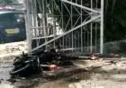 Bom Meledak di Pintu Gerbang Gereja Katedral Makassar