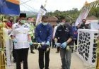 Bakrie Amanah Bangun Jembatan di Sukamaju