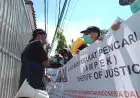 Ratusan Warga Demo di Depan Pengadilan Tinggi Jabar