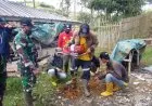 Dansektor 1 Satgas Citarum Ajak Warga Bikin Lubang Biopori