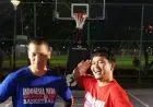 Indra Bekti Belajar Basket dengan Samuel Rizal
