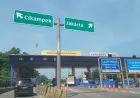 Tol Jakarta-Cikampek Ramai Lancar H-2 Pengetatan Mudik