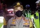 Polisi Putar Balikkan Kendaraan Pemudik di Tasikmalaya