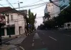 Foto: Kota Bandung Tampak Lenggang