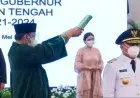 Presiden Jokowi Lantik Gubernur dan Wagub Kalimantan Tengah