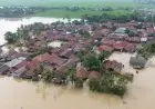 Ratusan Rumah di Karawang Dikepung Banjir